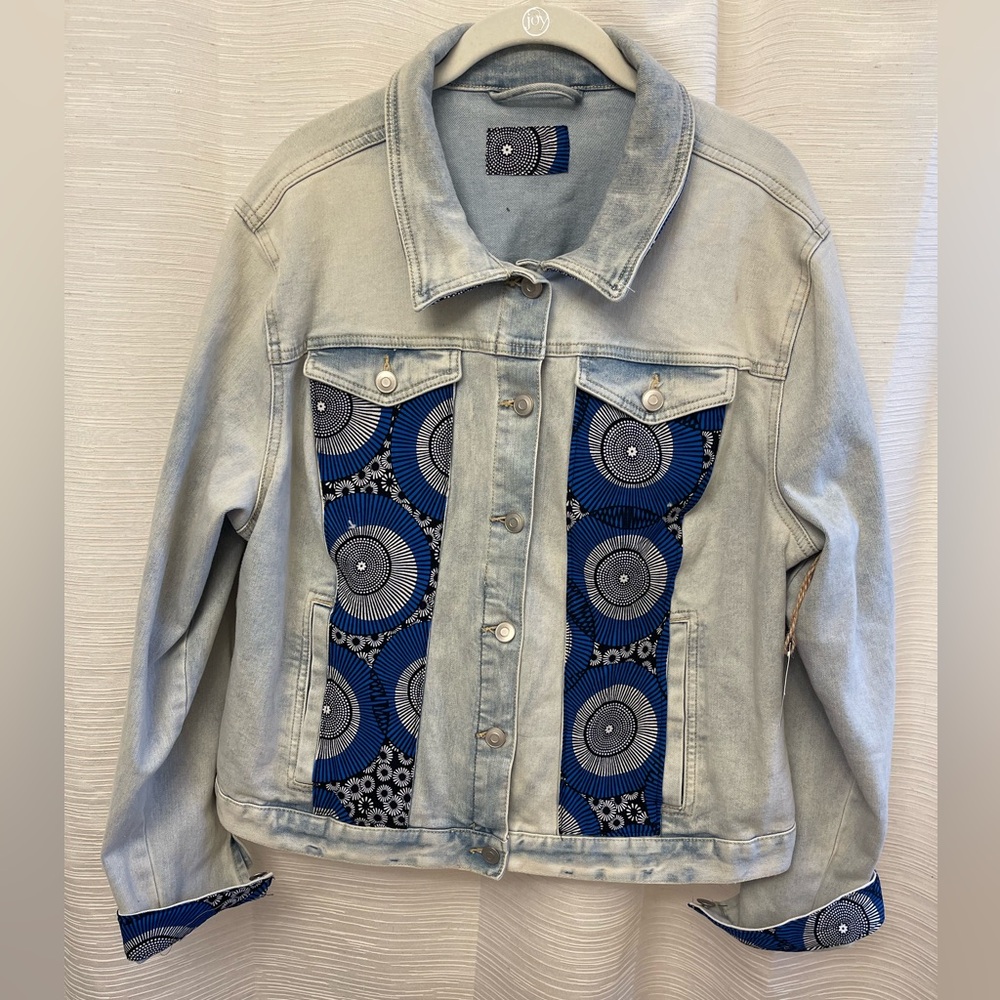 Her best Foot “Mary Jean” Woman’s handmade jacket Never worn XXL (runs small)